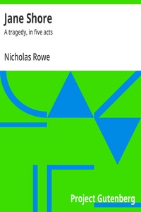 Cover of Jane Shore — Background and Themes