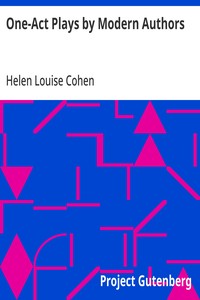 Cover of One-Act Plays by Modern Authors — A Reader’s Guide