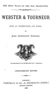 Cover of Webster & Tourneur — Edition Insights