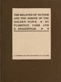 Cover of The beloved of Hathor, and The s...