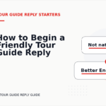 How to Begin a Friendly Tour Guide Reply